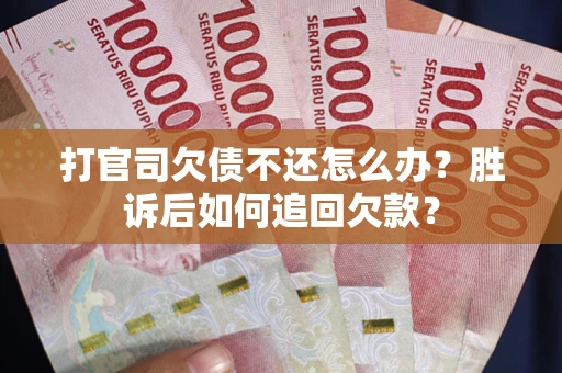 北京打官司欠债不还怎么办？胜诉后如何追回欠款？