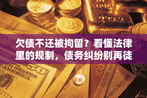 北京欠债不还被拘留？看懂法律里的规制，债务纠纷别再徒劳奔波