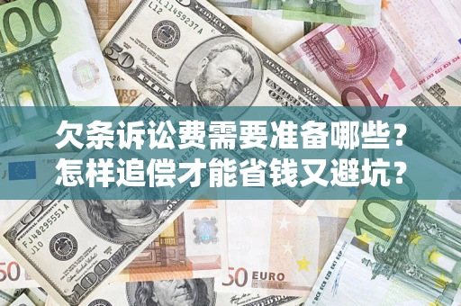 北京欠条诉讼费需要准备哪些？怎样追偿才能省钱又避坑？