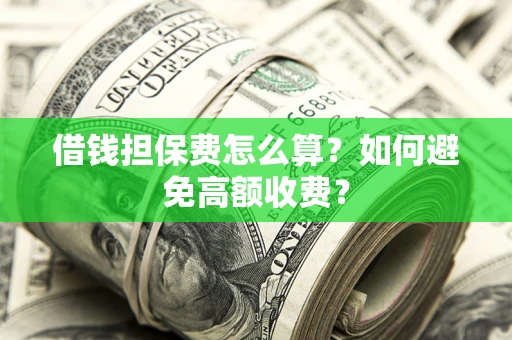 北京借钱担保费怎么算？如何避免高额收费？